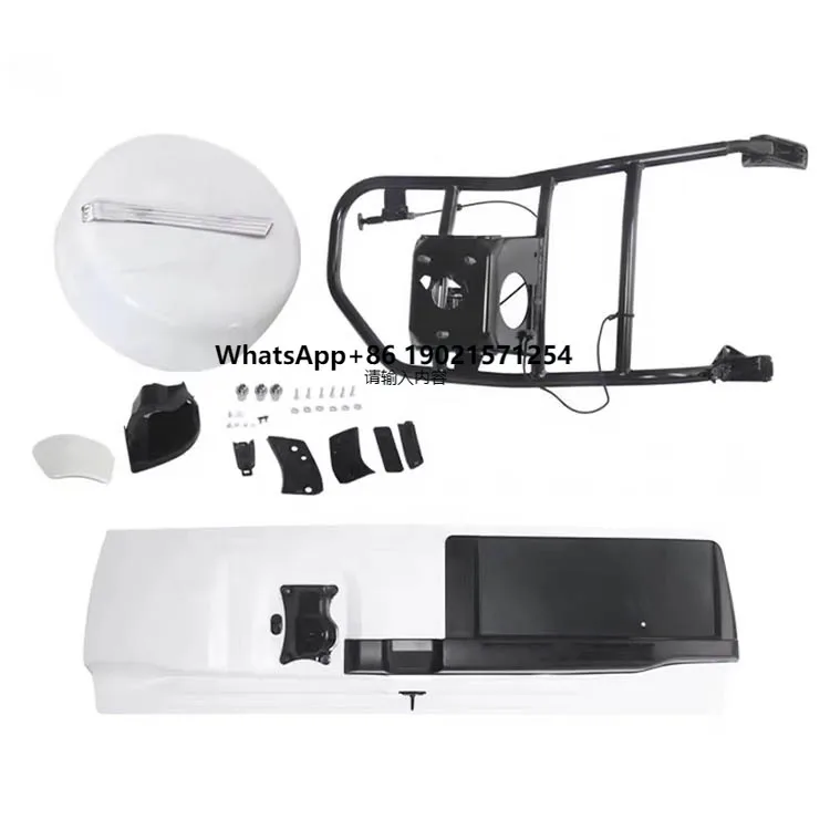 Loyicar Car Accessories Spare Tyre Carrier Spare Tire Cover Assembly for Land Cruiser LC200 2008-2020 Spare Tire Rack Kit
Loyicar Car Accessories Spare Tyre Carrier Spare Tire Cover Assembly for Land Cruiser LC200 2008-2020 Spare Tire Rack Kit