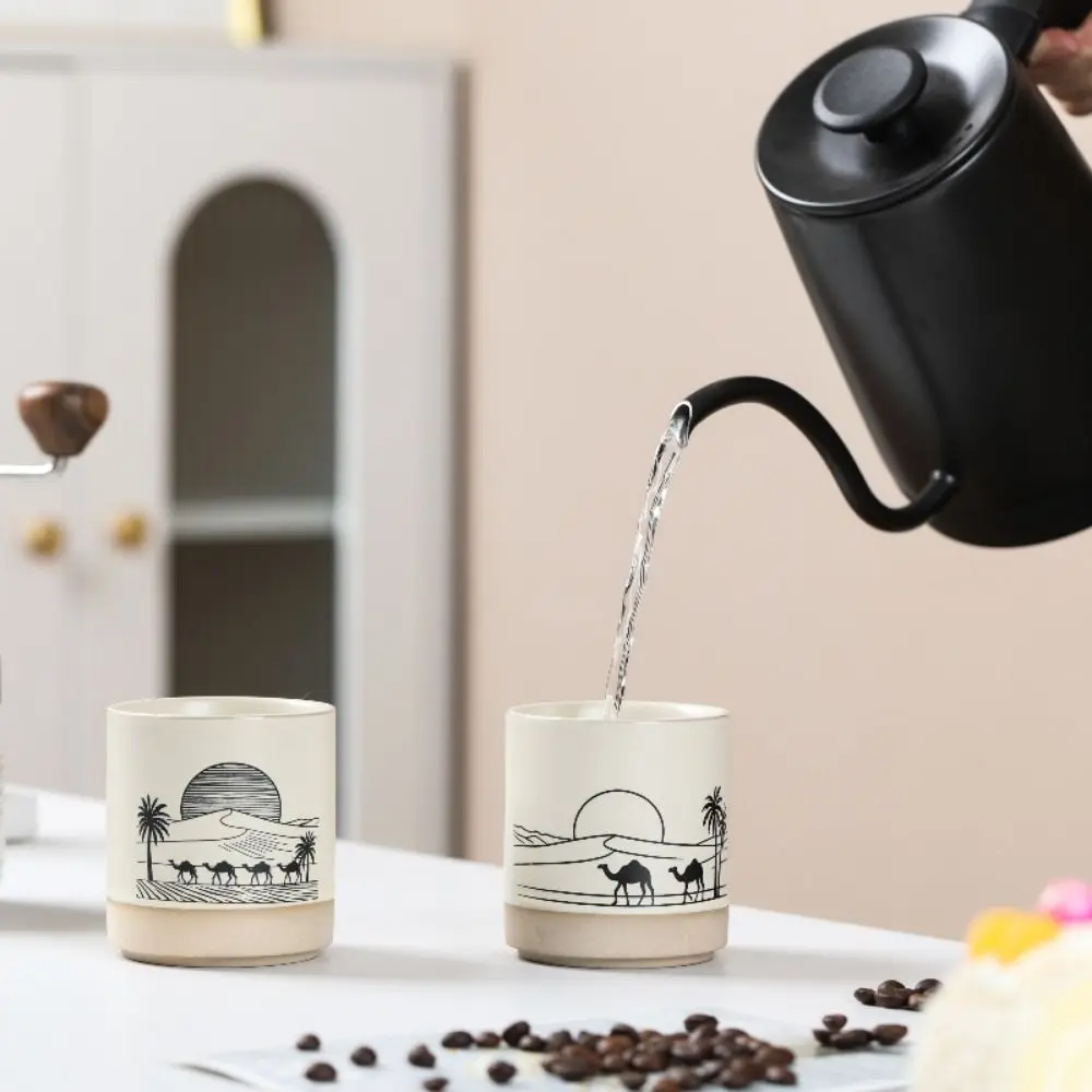 Vintage Retro Ceramic Mug Minimalist Hand-painted Ceramic Tea Cup Handmade esert Scene Art Chinese Ceramic Cup Daily Drinking
Vintage Retro Ceramic Mug Minimalist Hand-painted Ceramic Tea Cup Handmade esert Scene Art Chinese Ceramic Cup Daily Drinking