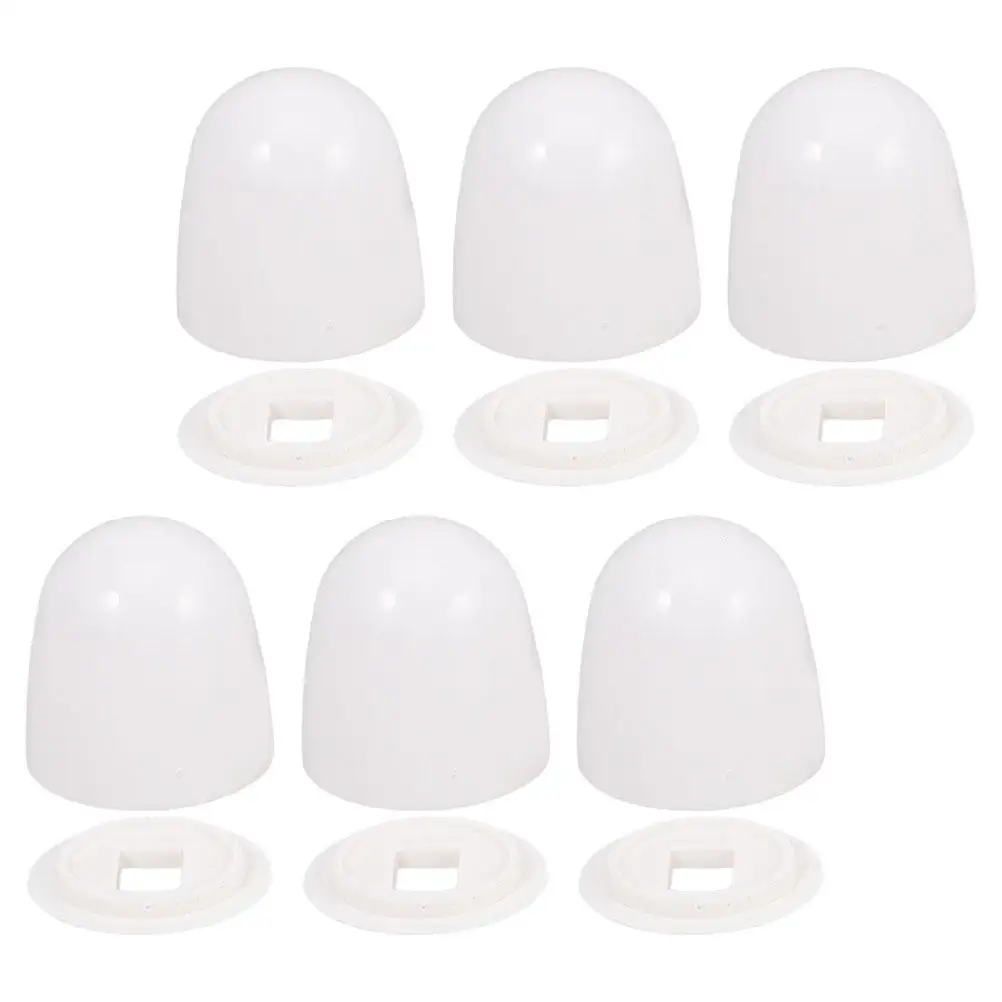 6 Pcs Toilet Bowl Bolt Covers Decorative Screw Caps for Bathroom White Anchor Screws Nut Decoration Easy Installation Durable
6 Pcs Toilet Bowl Bolt Covers Decorative Screw Caps for Bathroom White Anchor Screws Nut Decoration Easy Installation Durable