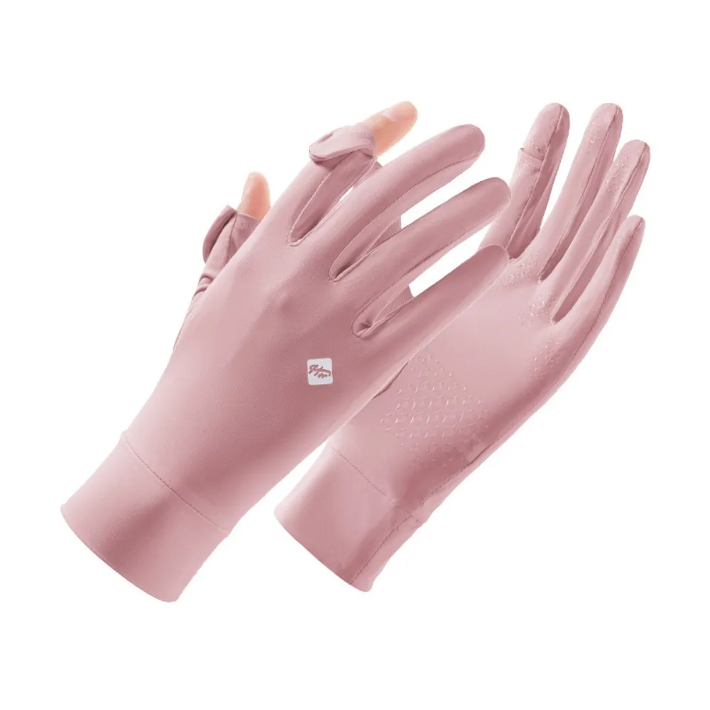 Breathable Women Sunscreen Gloves Anti-UV Silicone Anti Slip Ice Silk Riding Gloves Touch Screen Sun Protection
Breathable Women Sunscreen Gloves Anti-UV Silicone Anti Slip Ice Silk Riding Gloves Touch Screen Sun Protection