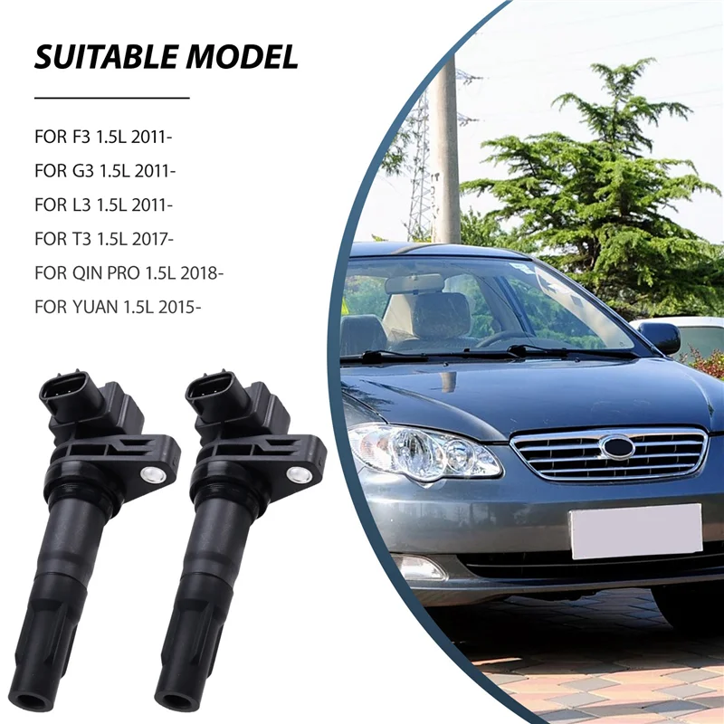 AU28-4Pcs Ignition Coil For BYD 1.5L F3 2011- Qin 2018- G3 2011- L3 2011- T3 2017- YUAN 1.5L 2015- 473QE3705100 FK044412305
AU28-4Pcs Ignition Coil For BYD 1.5L F3 2011- Qin 2018- G3 2011- L3 2011- T3 2017- YUAN 1.5L 2015- 473QE3705100 FK044412305