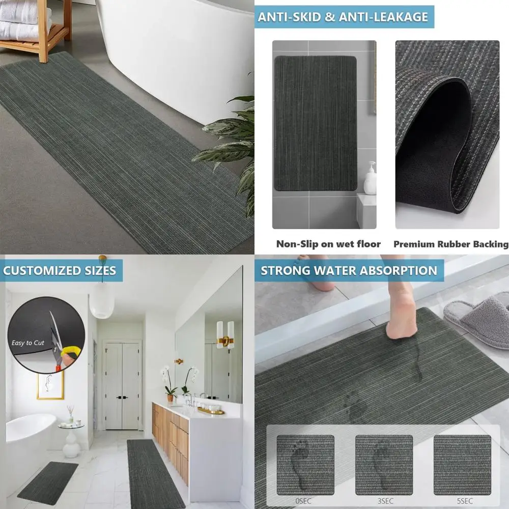 резиновые противоскользящие коврики для ванной по индивидуальному заказу — тонкие, быстросохнущие, впитывающие полы в ванную комнату
резиновые противоскользящие коврики для ванной по индивидуальному заказу — тонкие, быстросохнущие, впитывающие полы в ванную комнату