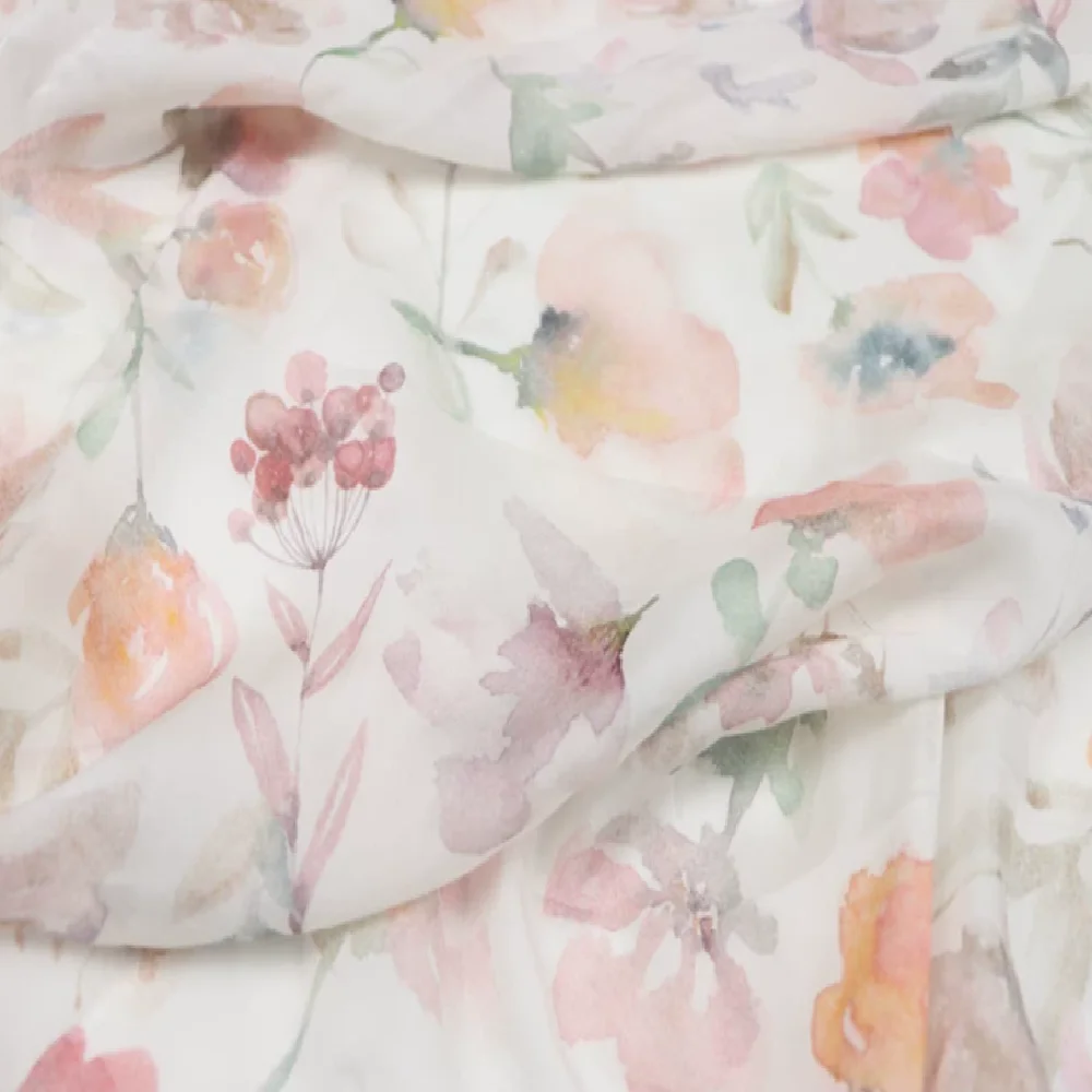 Light Color Smooth Printed Flower Cute Lovely 100% Pure Natural Silk Chiffon Fabric for Girl Summer Amazing Dress Clothes
Light Color Smooth Printed Flower Cute Lovely 100% Pure Natural Silk Chiffon Fabric for Girl Summer Amazing Dress Clothes
