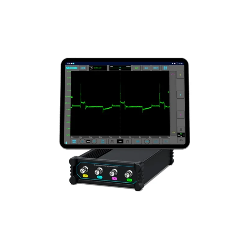 MICSIG VATO2004 OSCILLOSCOPES 200MHz,4CH,1GSa/s,50Mpts,8bit,including battery and decoding
MICSIG VATO2004 OSCILLOSCOPES 200MHz,4CH,1GSa/s,50Mpts,8bit,including battery and decoding