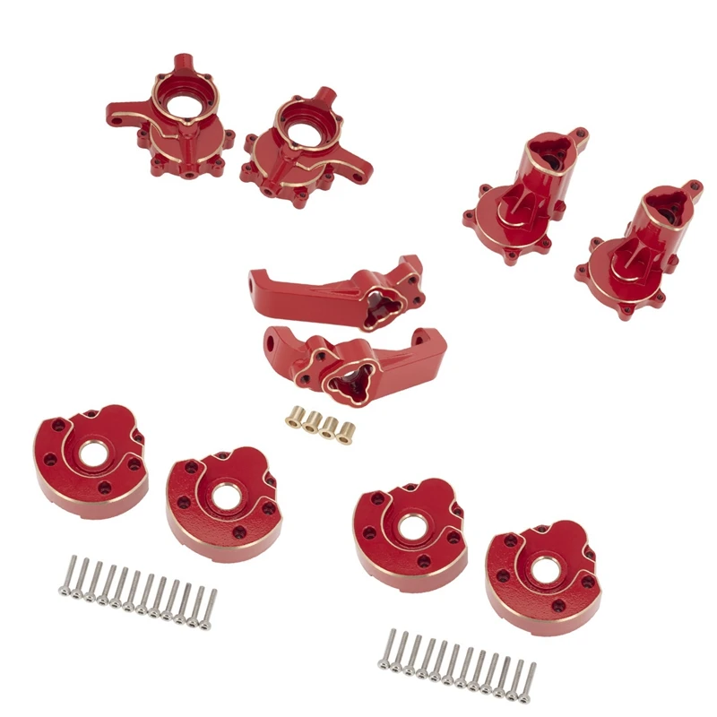 10Pcs Brass Front And Rear Portal Housing Set For Redcat GEN8 GEN 8 1/10 RC Crawler Car Upgrades Parts Accessories
10Pcs Brass Front And Rear Portal Housing Set For Redcat GEN8 GEN 8 1/10 RC Crawler Car Upgrades Parts Accessories