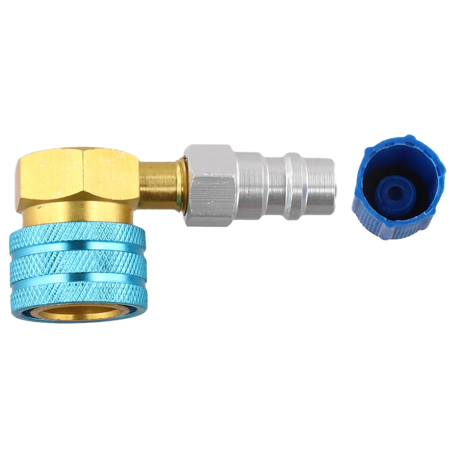 Low Side Quick Coupler Adapter for R1234YF to R134A Compatible Automotive Air Conditioning Charging and Recovery
Low Side Quick Coupler Adapter for R1234YF to R134A Compatible Automotive Air Conditioning Charging and Recovery