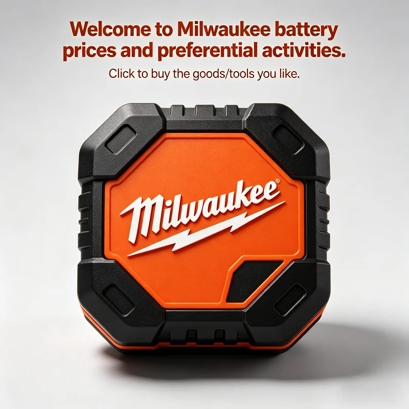 Original Milwaukee M18 XC 18V 6.0Ah Professional Tool Battery, For Milwaukee 48-11-2830 0730-20 48-11-1860 Rechargeable Battery
Original Milwaukee M18 XC 18V 6.0Ah Professional Tool Battery, For Milwaukee 48-11-2830 0730-20 48-11-1860 Rechargeable Battery