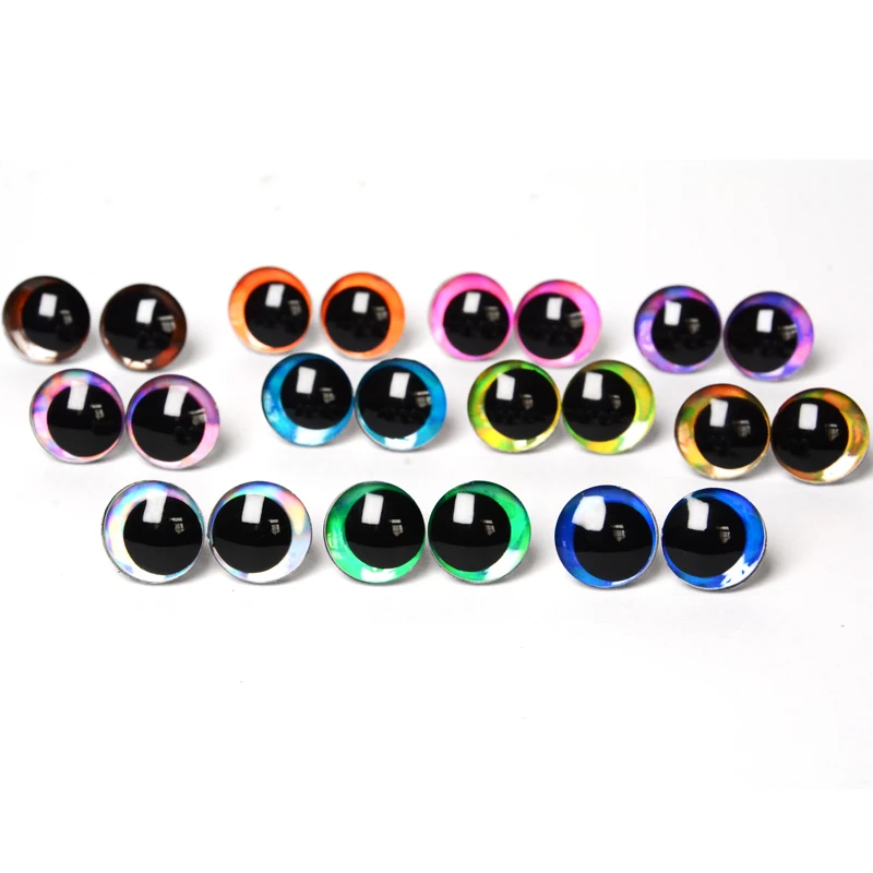 20pcs 16mm 18mm 20mm 25mm 30mm Cartoon 3D glitter toy doll pupil eyes with washer --color size option
20pcs 16mm 18mm 20mm 25mm 30mm Cartoon 3D glitter toy doll pupil eyes with washer --color size option