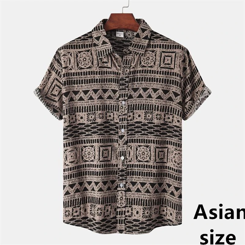 3d Print Retro Geometric Texture Hawaiian Shirt Men Summer Short Sleeves Tops Beach Harajuku Street Button Blouse Unisex Clothes
3d Print Retro Geometric Texture Hawaiian Shirt Men Summer Short Sleeves Tops Beach Harajuku Street Button Blouse Unisex Clothes