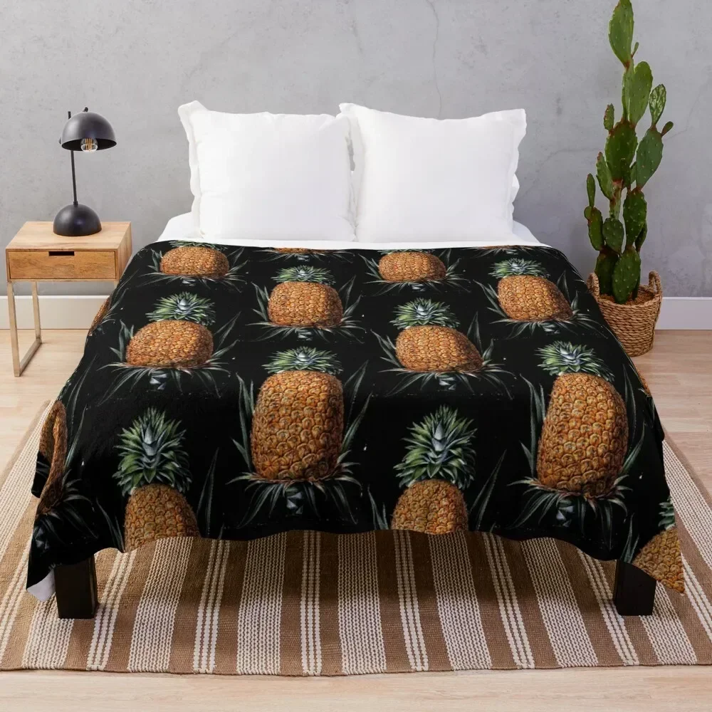 Vintage Pineapple Print Throw Blanket Lightweight Cozy Blanket for Bed Sofa
Vintage Pineapple Print Throw Blanket Lightweight Cozy Blanket for Bed Sofa