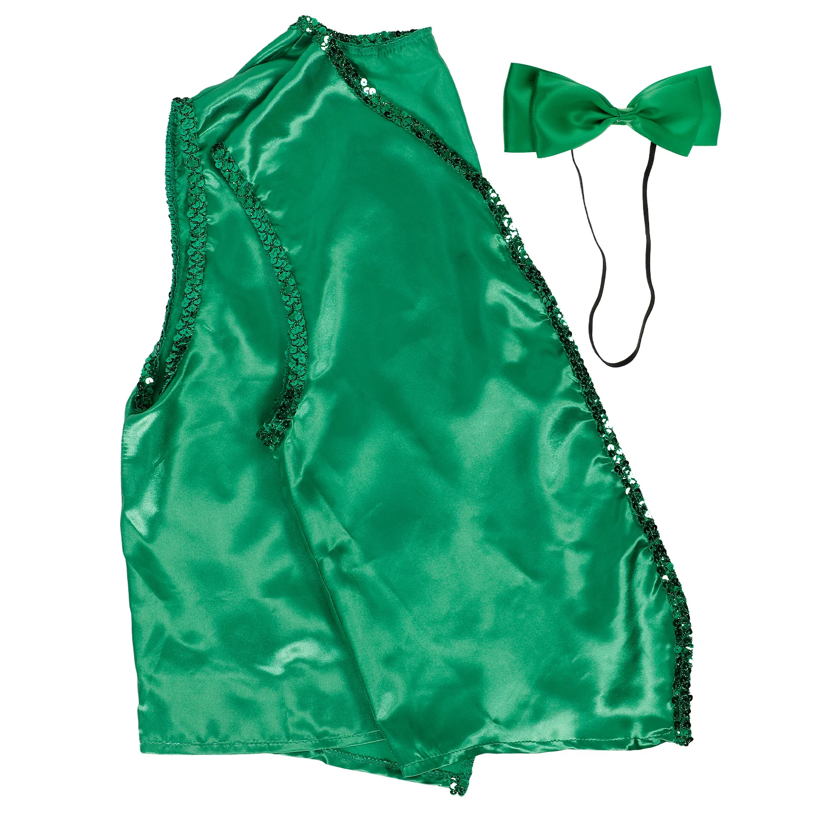 1Set Green Vest St Patricks Day Waistcoat Decorative Bowtie Cosplay Party Costume Unique Design Green Vest Decorative Waistcoat
1Set Green Vest St Patricks Day Waistcoat Decorative Bowtie Cosplay Party Costume Unique Design Green Vest Decorative Waistcoat