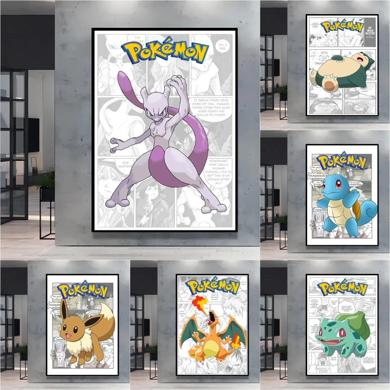 Pokemon Mewtwo Decorative Painting Classic Comic Style Wall Art High - Definition Print Ideal for Pokemon Fans’Home Decoration
Pokemon Mewtwo Decorative Painting Classic Comic Style Wall Art High - Definition Print Ideal for Pokemon Fans’Home Decoration