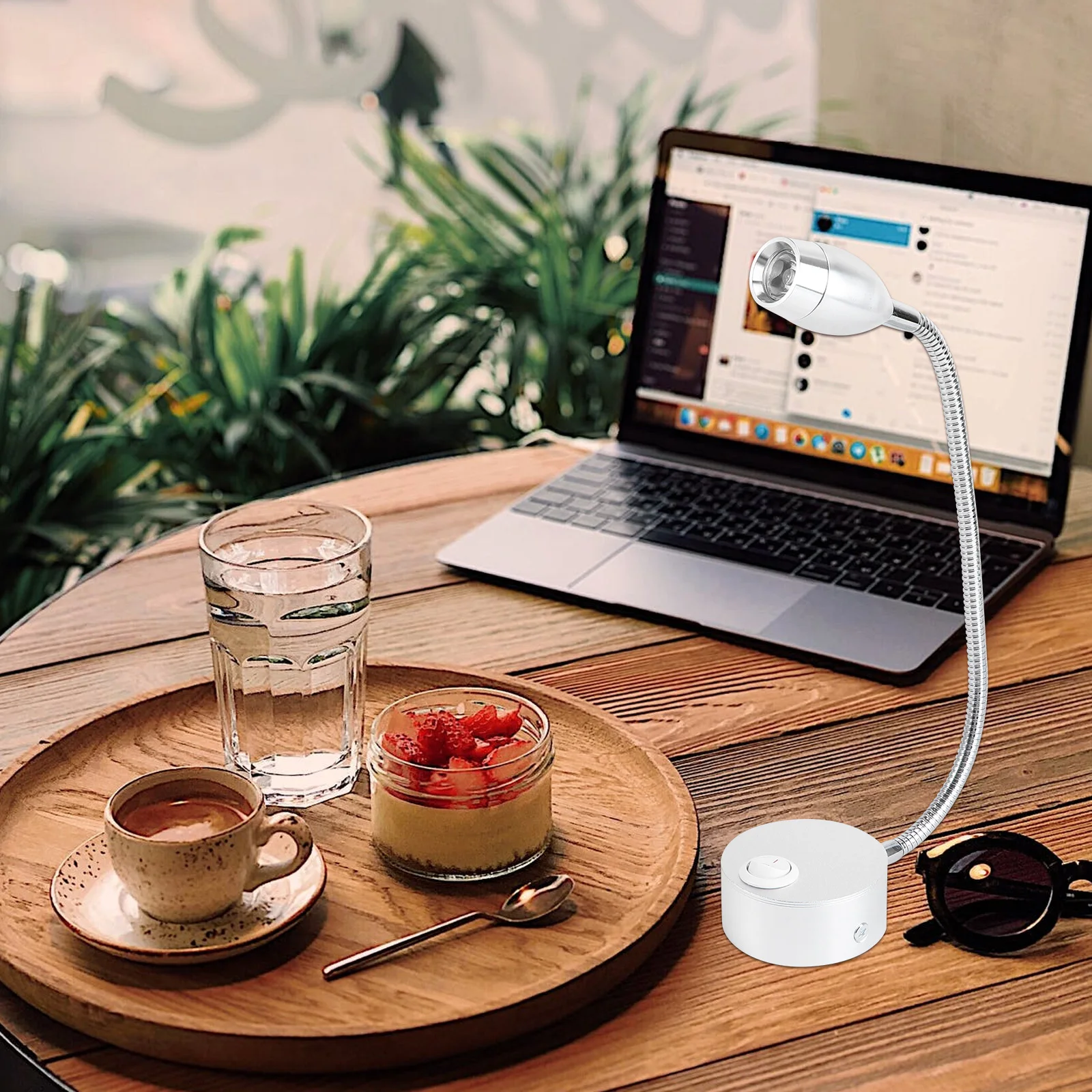 Bedside Reading Light LED Wall Lamps for Bedrooms Flexible Gooseneck Arm Energy Saving Environmental Friendly Silver
Bedside Reading Light LED Wall Lamps for Bedrooms Flexible Gooseneck Arm Energy Saving Environmental Friendly Silver