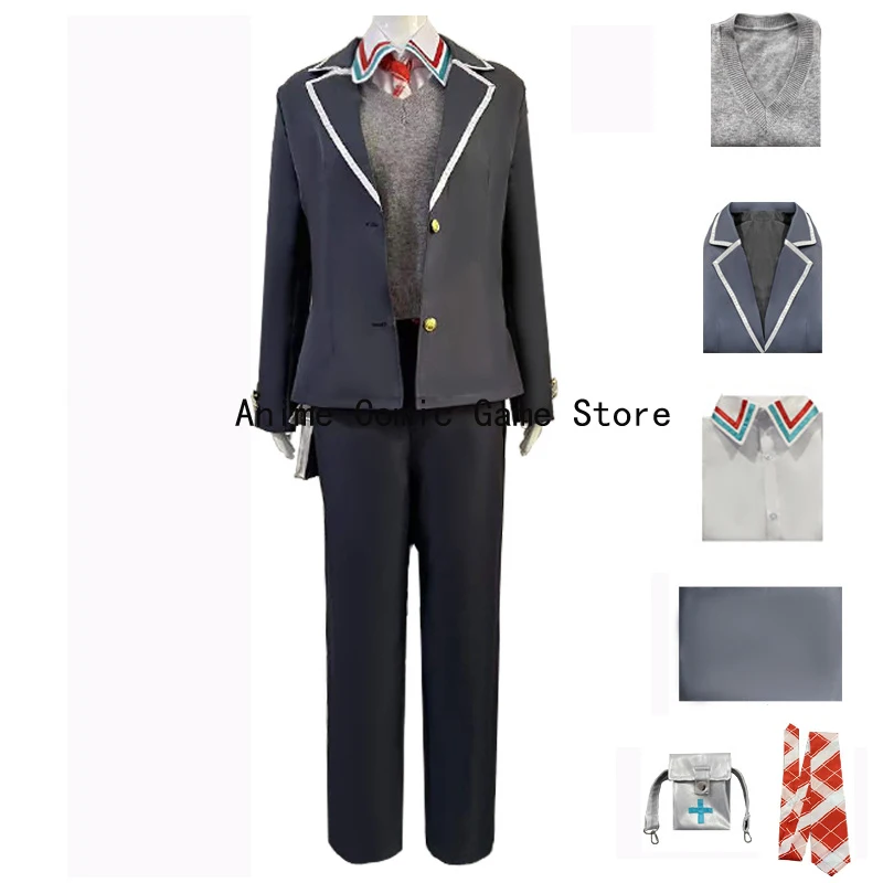 Kenmochi Toya Cospaly Costume Uniform Suit Halloween Party Anime Cosplay for Men
Kenmochi Toya Cospaly Costume Uniform Suit Halloween Party Anime Cosplay for Men