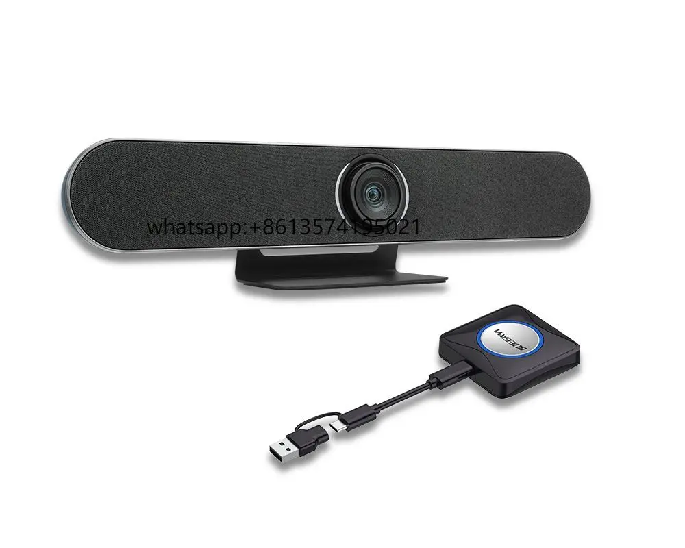 Smart AI-Powered 4K Ultra HD All-in-One Wireless Video Conferencing System with Mic, Speaker & BYOM for Meetings Room
Smart AI-Powered 4K Ultra HD All-in-One Wireless Video Conferencing System with Mic, Speaker & BYOM for Meetings Room