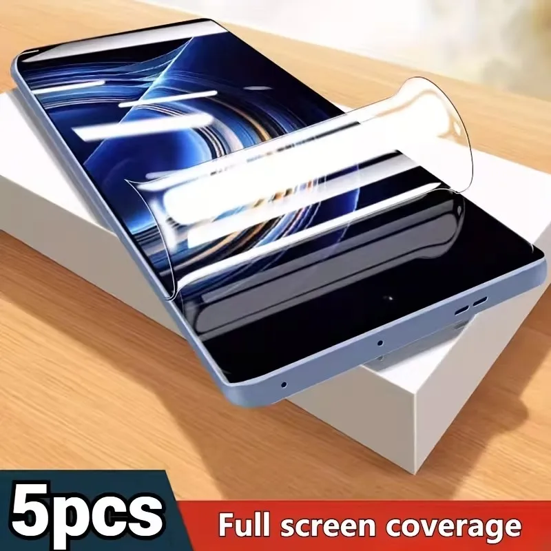 3/5Pcs Full Cover Hydrogel Film for Redmi Note 13 Pro 5G 4G Note 12 11 11S 10 9 8 Pro 10S 9S 8T 13 Pro+ 13C 12C Screen Protector
3/5Pcs Full Cover Hydrogel Film for Redmi Note 13 Pro 5G 4G Note 12 11 11S 10 9 8 Pro 10S 9S 8T 13 Pro+ 13C 12C Screen Protector