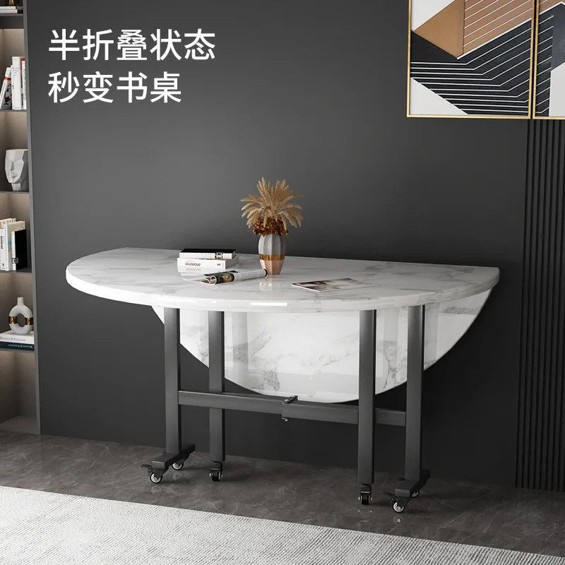 Folding dining table commercial household small apartment dining table round table eating with tempered glass turntable
Folding dining table commercial household small apartment dining table round table eating with tempered glass turntable