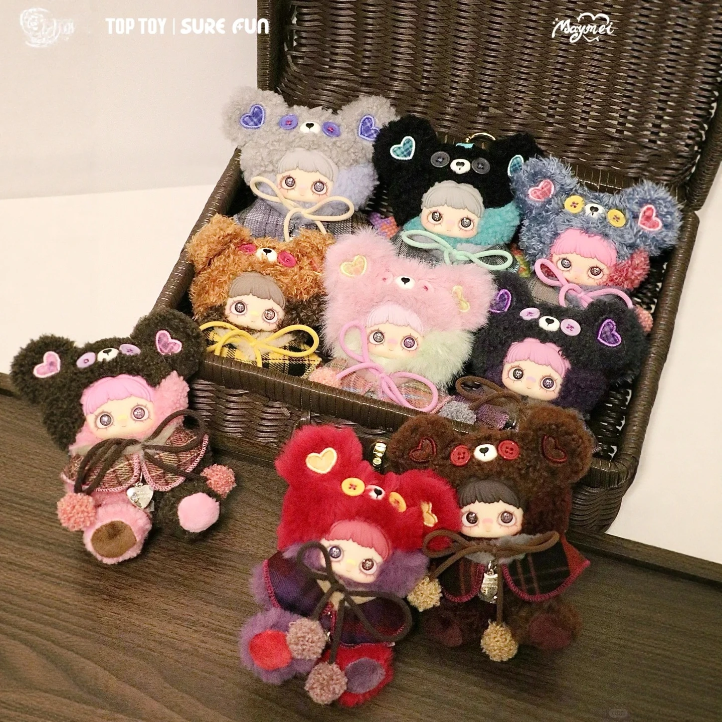 Maymei Tiny Bear Cookie Series, плюшевая кукла, слепая коробка, рюкзак, подвеска, украшение, фигурка, модель, украшение для дома, милый медведь, плюшевый подарок
Maymei Tiny Bear Cookie Series, плюшевая кукла, слепая коробка, рюкзак, подвеска, украшение, фигурка, модель, украшение для дома, милый медведь, плюшевый подарок