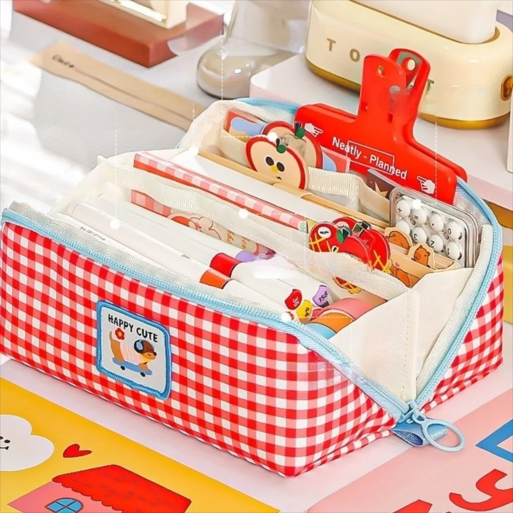 Korean Style Prism Pencil Case Desktop Storage Large Capacity Grid Stationery Bag Ins Style Aesthetic Dopamine Pencil Pouch
Korean Style Prism Pencil Case Desktop Storage Large Capacity Grid Stationery Bag Ins Style Aesthetic Dopamine Pencil Pouch