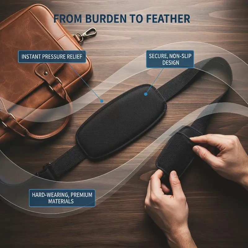 Black Dual Backpack Shoulder Pad Stress Reducing Wider Schoolbag Strap Weight Reducing Comfort Solution For Students
Black Dual Backpack Shoulder Pad Stress Reducing Wider Schoolbag Strap Weight Reducing Comfort Solution For Students