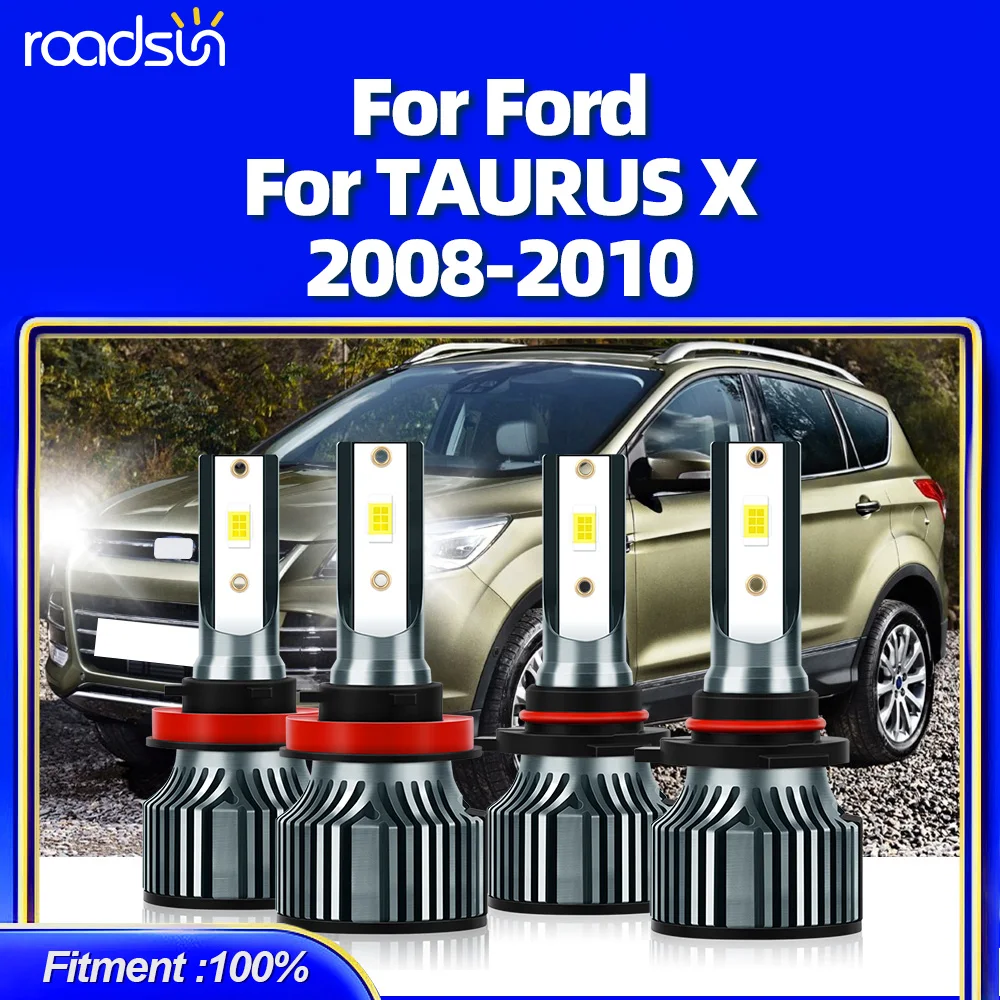 roadsun 4 шт. автомобильные фары 6000K белый светодиод 9005/HB3 9006/HB4 дальнего ближнего света комбинированный, совместимый для Ford TAURUS X 2008-2010
roadsun 4 шт. автомобильные фары 6000K белый светодиод 9005/HB3 9006/HB4 дальнего ближнего света комбинированный, совместимый для Ford TAURUS X 2008-2010