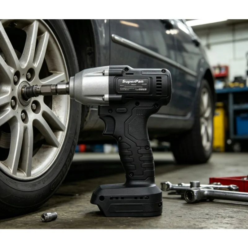 SuperPan 380N.m High Torque Impact Wrench 1/2" Drive, Bare Tool Only for Car Tires & Bolt Removal
SuperPan 380N.m High Torque Impact Wrench 1/2" Drive, Bare Tool Only for Car Tires & Bolt Removal