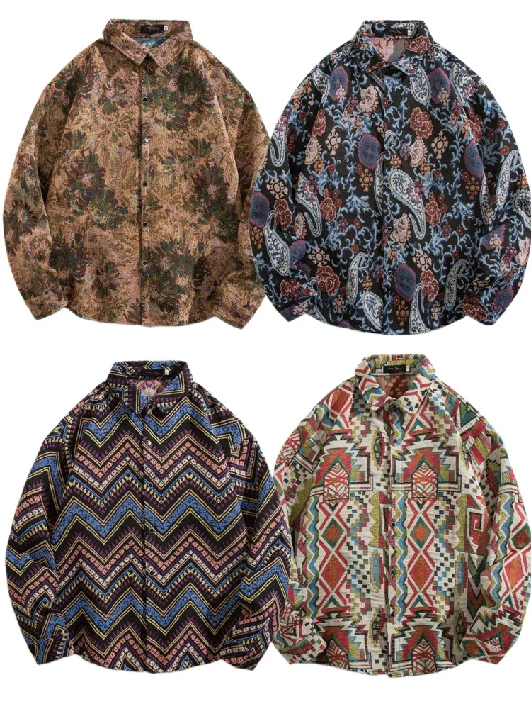 Cuban Vintage Men's Loose Winter Long Sleeve Shirt Japanese Style Woolen Coat Retro Couple Fashion Urban Fashion Checkered Fa...
Cuban Vintage Men's Loose Winter Long Sleeve Shirt Japanese Style Woolen Coat Retro Couple Fashion Urban Fashion Checkered Fa...