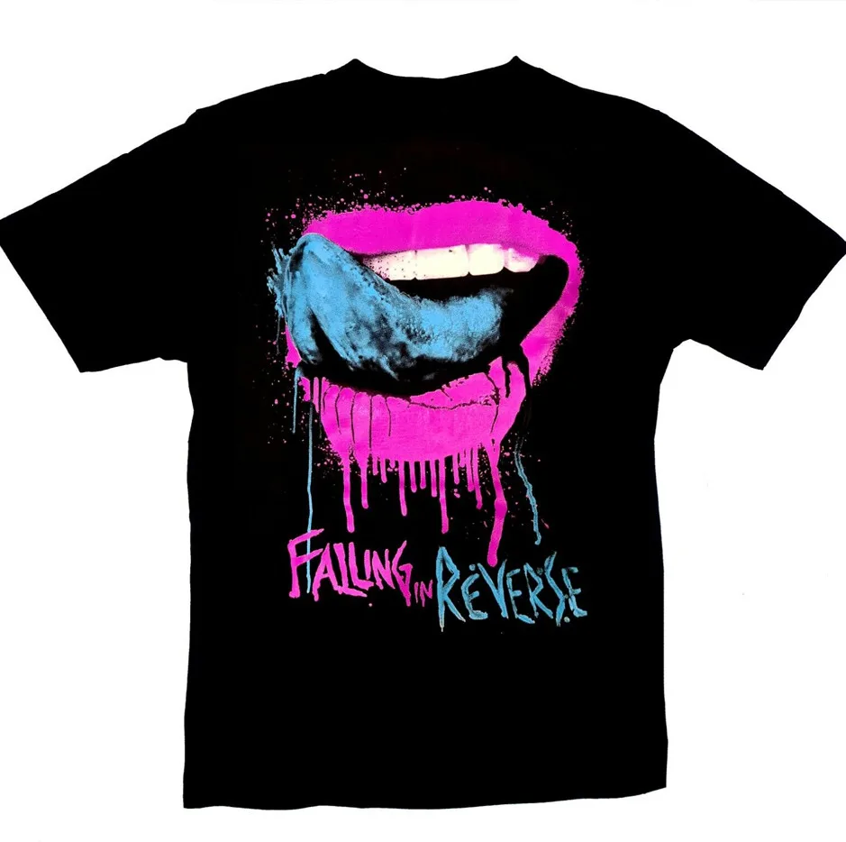 Футболка Falling In Reverse Lips черная с коротким рукавом, все размеры S-5XL 2F410
Футболка Falling In Reverse Lips черная с коротким рукавом, все размеры S-5XL 2F410