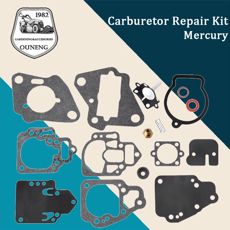 Outboard Carburetor Repair Rebuild Kit For Many 6HP 8HP 9.9HP 10HP 15HP 25HP 2T 1395-9761 1395-97611 9645 9761 Mercury Marine
Outboard Carburetor Repair Rebuild Kit For Many 6HP 8HP 9.9HP 10HP 15HP 25HP 2T 1395-9761 1395-97611 9645 9761 Mercury Marine