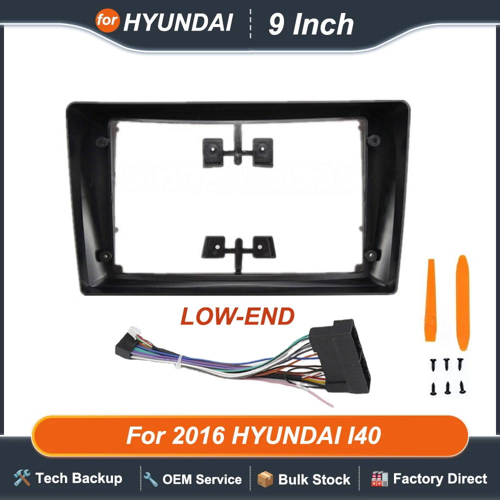 9INCH Car Radio frame For 2016 HYUNDAI I40Android Stereo audio screen multimedia video player navigation cables Harness
9INCH Car Radio frame For 2016 HYUNDAI I40Android Stereo audio screen multimedia video player navigation cables Harness