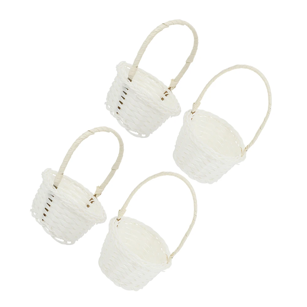 4 Pcs Children's Picking Basket Plastic Woven Baskets for Vegetables Flowers Portable Mini Garden Storage Baskets Reusable Kids
4 Pcs Children's Picking Basket Plastic Woven Baskets for Vegetables Flowers Portable Mini Garden Storage Baskets Reusable Kids