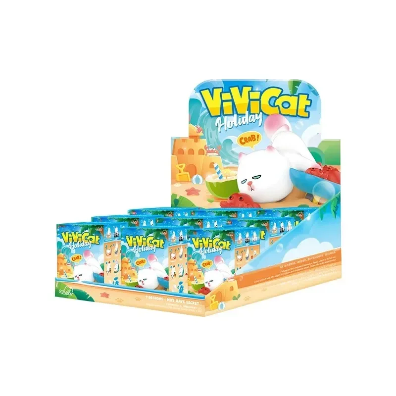 POP MART ViViCat Holiday Series: Модные коллекционные игрушки-сюрпризы в закрытых коробках, фигурки-мистери, милые модели, подарок на день рождения
POP MART ViViCat Holiday Series: Модные коллекционные игрушки-сюрпризы в закрытых коробках, фигурки-мистери, милые модели, подарок на день рождения