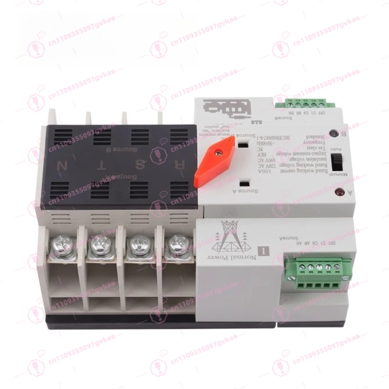 W2R 4P 63A 100A ATS 220V ATS Dual Power Automatic Transfer Switch
W2R 4P 63A 100A ATS 220V ATS Dual Power Automatic Transfer Switch