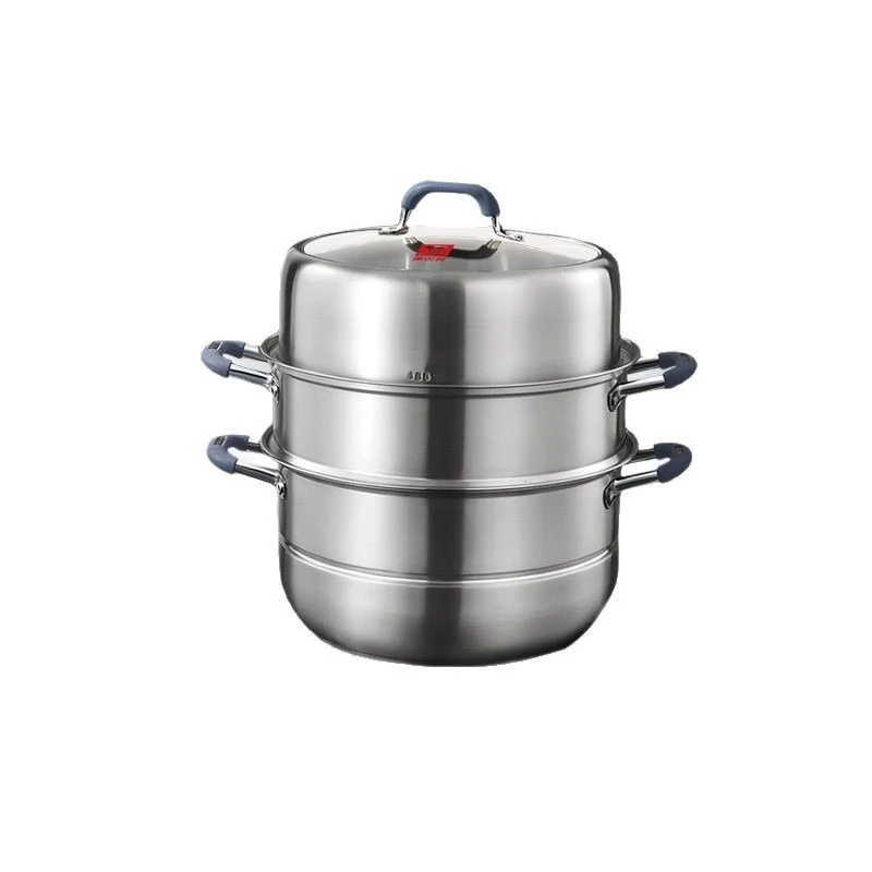 Steamer Household 304 stainless steel steamer Steamed fish steamed buns Three-layer thickened induction cooker Universal gas
Steamer Household 304 stainless steel steamer Steamed fish steamed buns Three-layer thickened induction cooker Universal gas