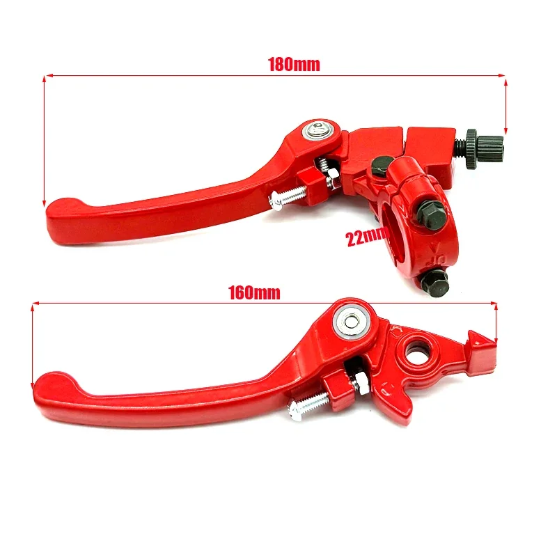 1 Pair 22mm 7/8" Folding Handlebar Aluminum Clutch Brake Lever For 50cc 110cc 125cc 200cc TTR SSR Apollo 125 Pit Dirt Bike KAYO
1 Pair 22mm 7/8" Folding Handlebar Aluminum Clutch Brake Lever For 50cc 110cc 125cc 200cc TTR SSR Apollo 125 Pit Dirt Bike KAYO