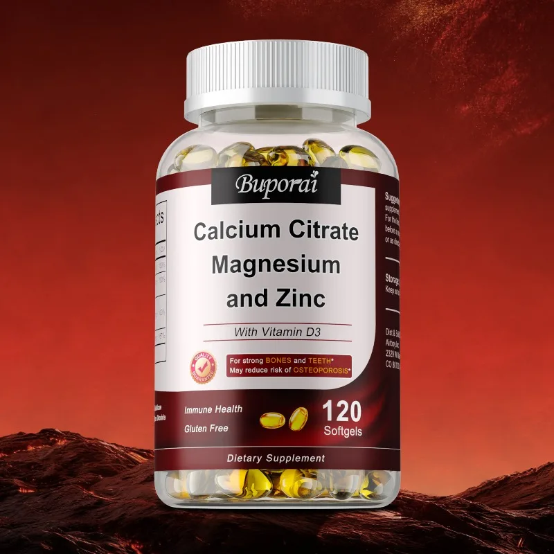 Calcium Citrate Magnesium and Zinc - Aids Sleep, Reduce Anxiety, Supports Muscle, Bone and Nerve Health, Boosts Immunity,Non-GMO
Calcium Citrate Magnesium and Zinc - Aids Sleep, Reduce Anxiety, Supports Muscle, Bone and Nerve Health, Boosts Immunity,Non-GMO