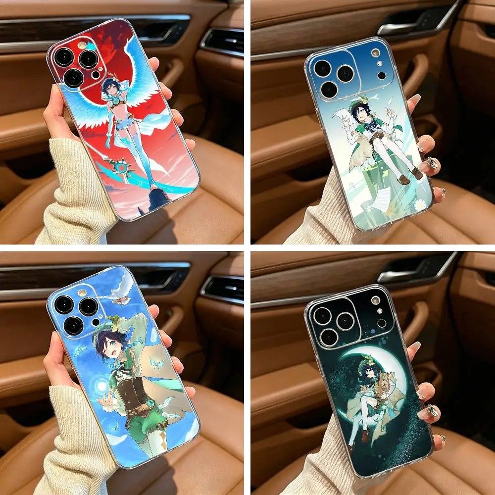 G-GenshinV-Venti I-Impact -gvi Phone Case For iPhone17,16,15,14,13,12,Pro Max,16/15/14 Plus XS Soft Silicone Transparent Cover
G-GenshinV-Venti I-Impact -gvi Phone Case For iPhone17,16,15,14,13,12,Pro Max,16/15/14 Plus XS Soft Silicone Transparent Cover