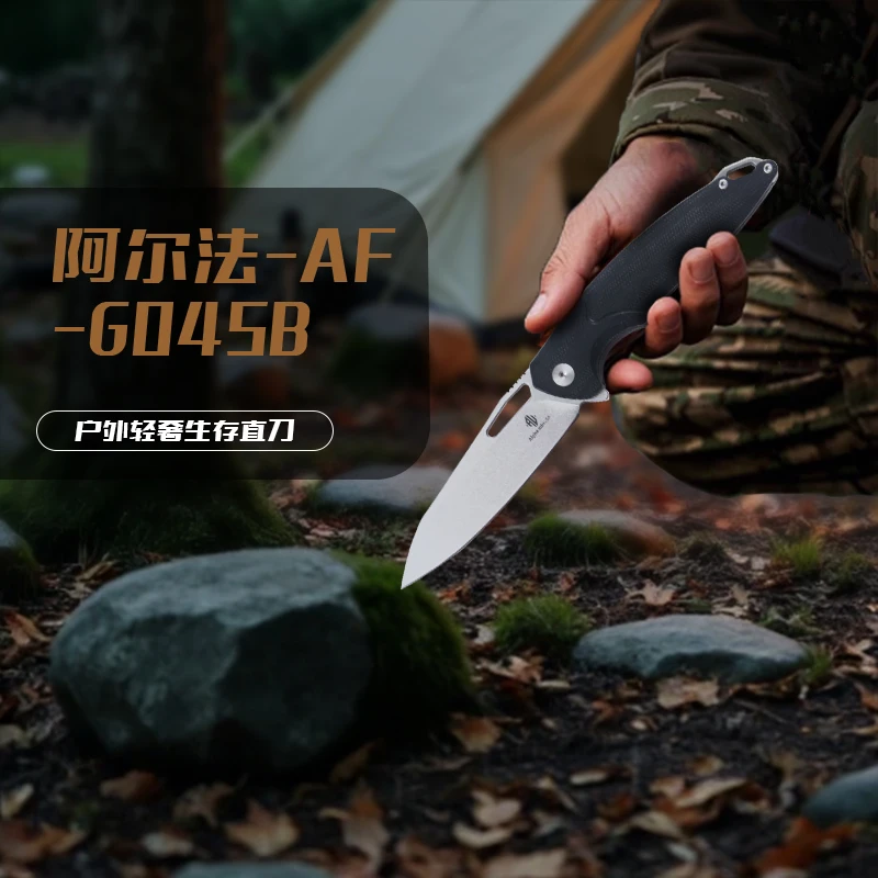 AF-G045B Folding knife with 690coPM blade G10 Handle Pocket EDC Tool Camping Kitchen Outdoor Folding Knife factory price
AF-G045B Folding knife with 690coPM blade G10 Handle Pocket EDC Tool Camping Kitchen Outdoor Folding Knife factory price