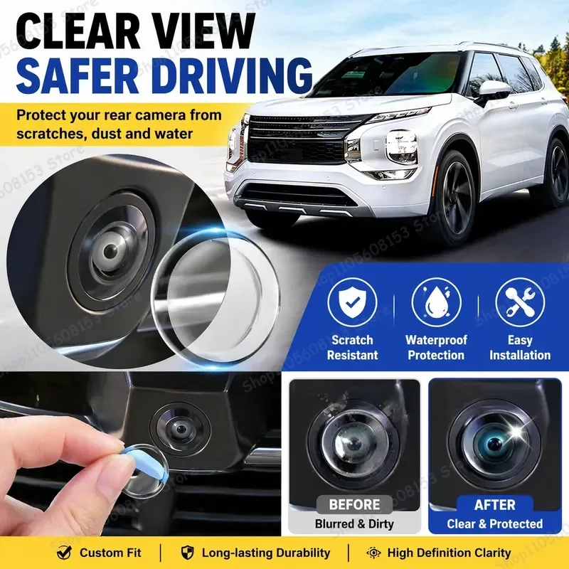 For Mitsubishi Outlander 2015-2026 360 Degree Reverse Camera Lens Protector Anti Scratch PC Cover Sticker Set for Backup
For Mitsubishi Outlander 2015-2026 360 Degree Reverse Camera Lens Protector Anti Scratch PC Cover Sticker Set for Backup