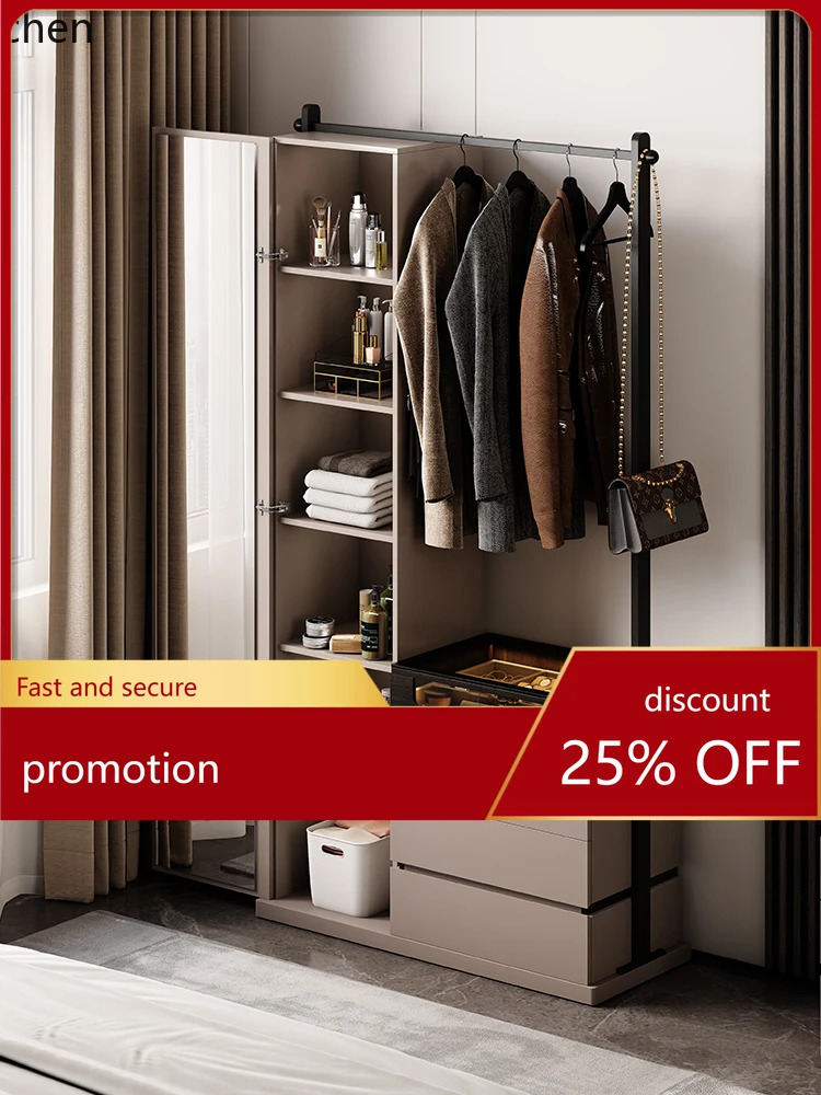 HXL Coat Rack and Chest of Drawers Integrated Storage Organizer with Dressing Mirror and Multi-Functional Clothes Rack
HXL Coat Rack and Chest of Drawers Integrated Storage Organizer with Dressing Mirror and Multi-Functional Clothes Rack