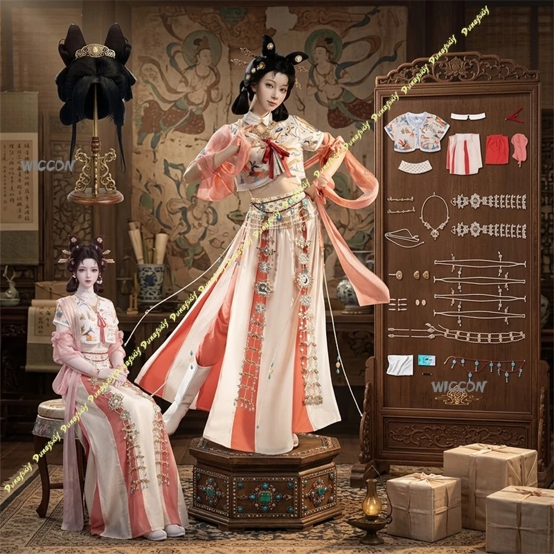 Where Winds Meet Costume Liyuan Troupe(Female) Uniform Cosplay Play Role Clothes High Quality Costume Set With Clothes,Wigs
Where Winds Meet Costume Liyuan Troupe(Female) Uniform Cosplay Play Role Clothes High Quality Costume Set With Clothes,Wigs