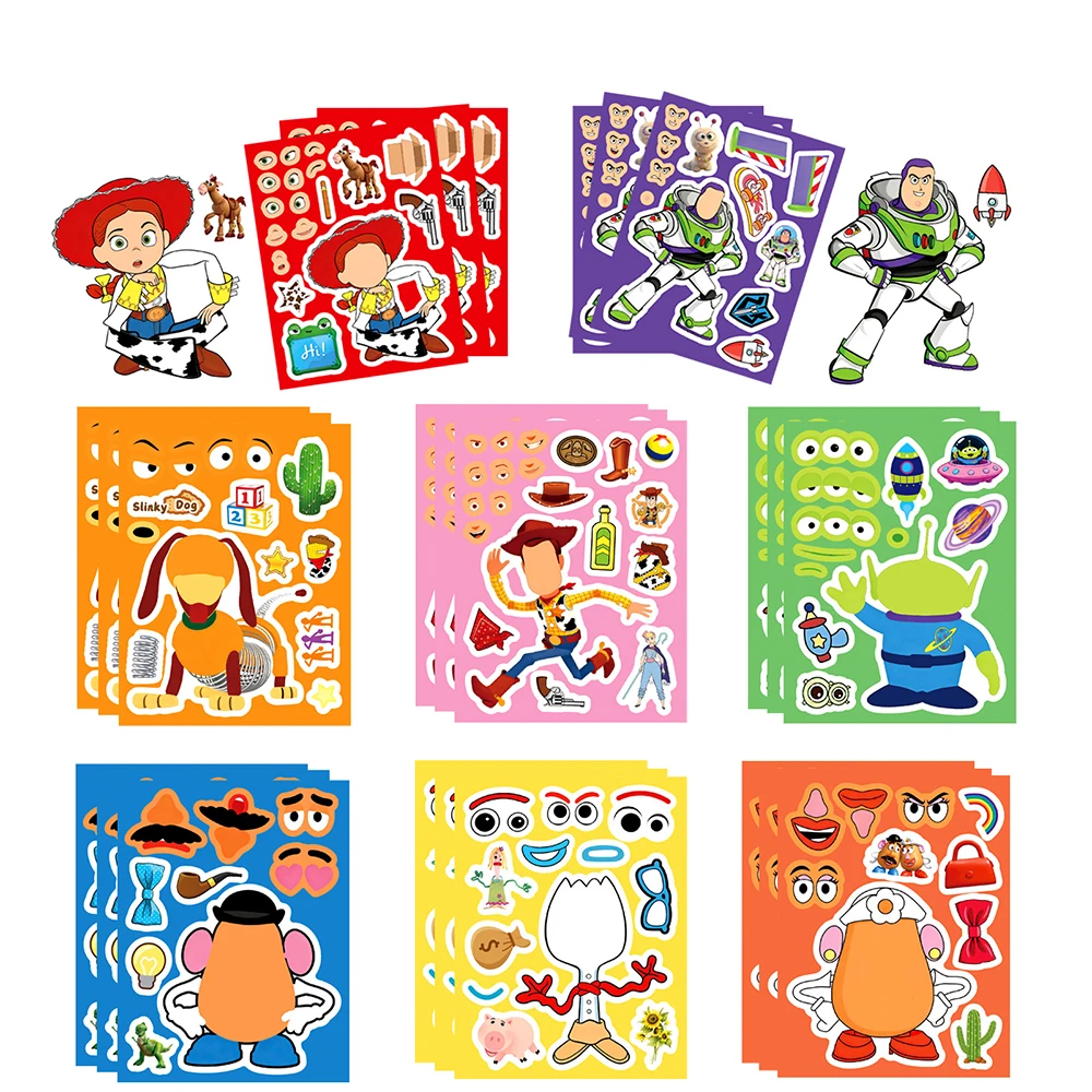 8/16sheets Disney Toy Story Graffiti Stickers Exquisite Fashion DIY Toys Secret for Bottle Scrapbook Travel Bag Aesthetic Decals
8/16sheets Disney Toy Story Graffiti Stickers Exquisite Fashion DIY Toys Secret for Bottle Scrapbook Travel Bag Aesthetic Decals