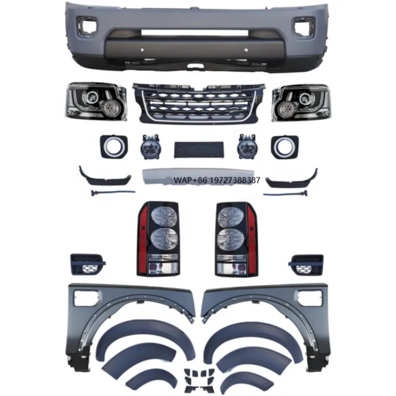For DISCOVERY UPGRADE Body Kit for Discovery 3 Upgrade to Discovery 4
For DISCOVERY UPGRADE Body Kit for Discovery 3 Upgrade to Discovery 4