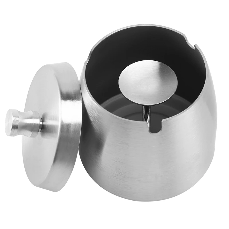 T84C-Outdoor Ashtray With Lid For Cigarettes Stainless Steel Windproof Rainproof Ashtray For Outside Home Table Bar KTV
T84C-Outdoor Ashtray With Lid For Cigarettes Stainless Steel Windproof Rainproof Ashtray For Outside Home Table Bar KTV