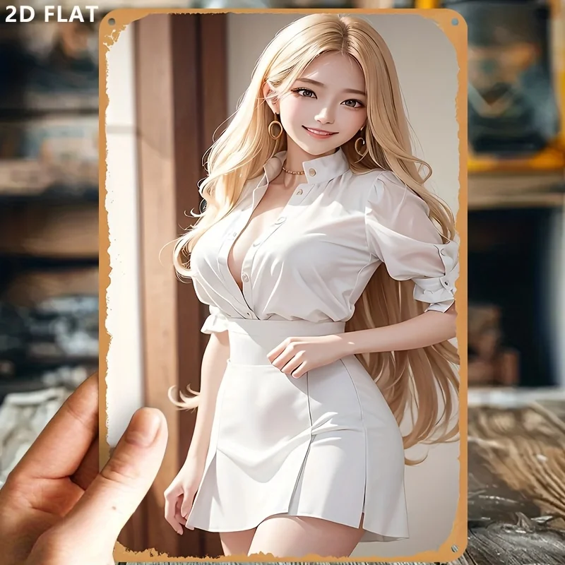 Vintage Metal Sign Aluminum Wall Art, Elegant Dress Home Bar Decor Waterproof for Anniversary Christmas Cafe
Vintage Metal Sign Aluminum Wall Art, Elegant Dress Home Bar Decor Waterproof for Anniversary Christmas Cafe