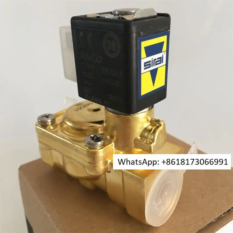 SIRAI Italy sharp solenoid valve L182B01-ZB10A normally closed two position two-way AC 230V 24VDN20
SIRAI Italy sharp solenoid valve L182B01-ZB10A normally closed two position two-way AC 230V 24VDN20