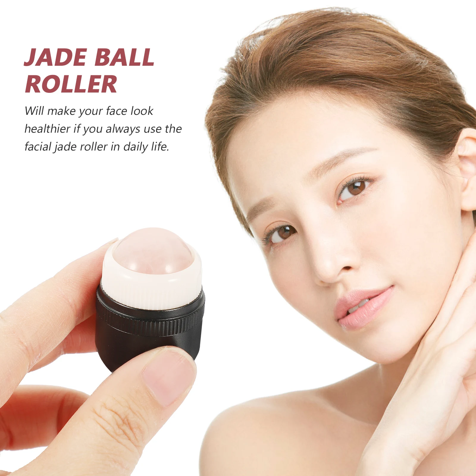 Jade Ball Massager Cooling Facial Roller Face Roller Tool Massager Beauty Supplies Face Eye Skincare Aluminum
Jade Ball Massager Cooling Facial Roller Face Roller Tool Massager Beauty Supplies Face Eye Skincare Aluminum