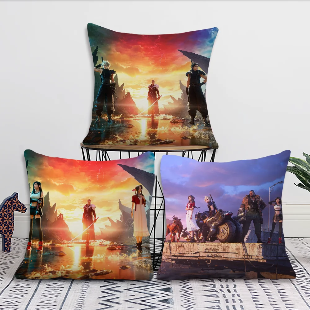 Game F-Final F-Fantasy VII Rebirth Decoration Room Home Sofa living Office Car Nordic Simplicity Pillow Cover
Game F-Final F-Fantasy VII Rebirth Decoration Room Home Sofa living Office Car Nordic Simplicity Pillow Cover