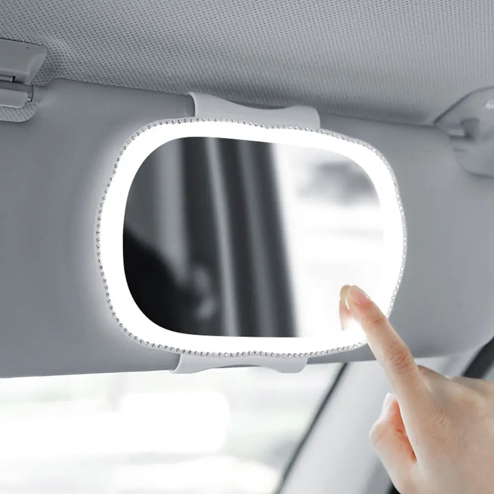 Car Visor Vanity Mirror LED Light Makeup Mirror Premium ABS Glass Material Durable Long Lasting Use Clear Vision Accurate Color
Car Visor Vanity Mirror LED Light Makeup Mirror Premium ABS Glass Material Durable Long Lasting Use Clear Vision Accurate Color