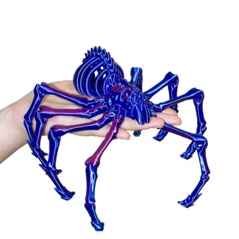 3D Printed Retractable Spider Movable Joint Fidget Simulation Rotatable Articulated Office Desktop Ornament Decoration Crafts
3D Printed Retractable Spider Movable Joint Fidget Simulation Rotatable Articulated Office Desktop Ornament Decoration Crafts